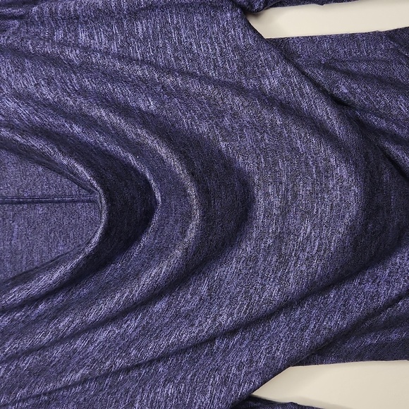 Jennifer Lopez Women's Blue Dolman Sleeve Drapped Waterfall Neckline Top SizeS - Picture 7 of 9